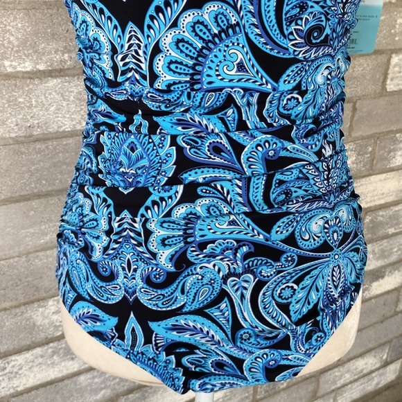 Love Your Assets by Sara Blakely SPANX One Piece Bathing Suit Size M NWT - Picture 3 of 11